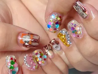 ネイル Nail Atelier IamI所属・アイアムアイ 大村磨衣のネイルデザイン
