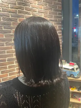 ミディアム Hair salon 6所属・照井 奈保子のヘアスタイル