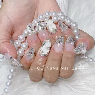 ネイル 💎CC・NaNa 韓国風ネイル🌙Cのネイルデザイン