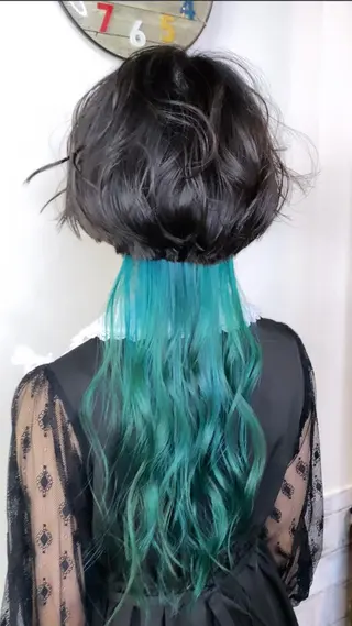 ロング カラー ヘアアレンジ アイラッシュ/美容室 個室/瀬戸 一菜のヘアスタイル