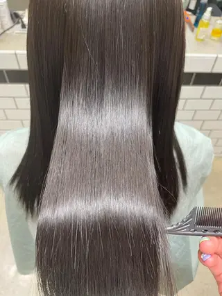 ロング 🦄垢抜けボブ特化× 暖色カラー未来🦄のヘアスタイル