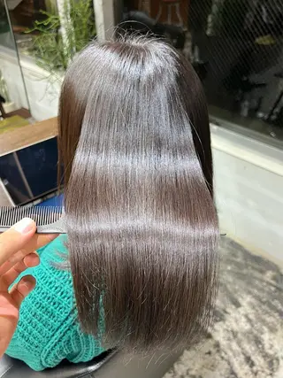 セミロング パーマ 北花田美容師🍃村尾 光太/むらのヘアスタイル