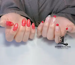 ネイル BAMBOO BLISS 研修用のネイルデザイン