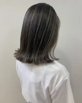 ミディアム カラー ヘアアレンジ route南堀江所属・✂️ボブの神様 北村涼✂️のヘアスタイル