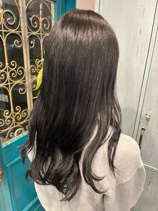 セミロング 🫧Ayumu🫧 透明感カラー/春日のヘアスタイル