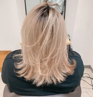ミディアム CBON    HairSalon neaf六本木店所属・カラー/髪質改善/ 縮毛矯正/関口舞のヘアスタイル