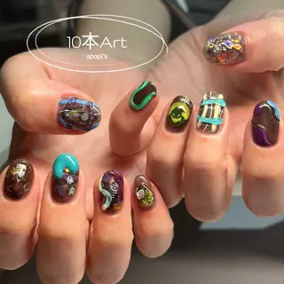 ネイル apopi's所属・apopis＊ close23:00のネイルデザイン