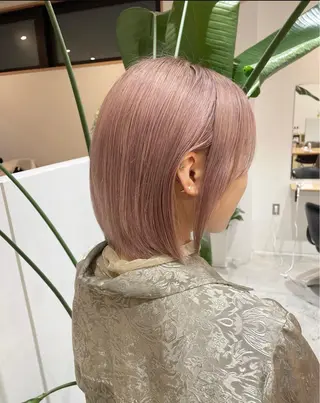 ショート カラー 🍀竹内 友麻🍀のヘアスタイル