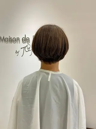 ショート カラー Maison de Beaut’e所属・舘 晴香のヘアスタイル