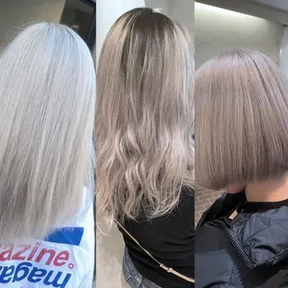 ロング カラー 多田 悦淳のヘアスタイル