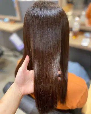 ロング パーマ 🩷🍭中津・梅田 エリア🍬💜のヘアスタイル