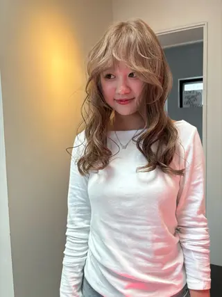 セミロング Zoey きゃなのヘアスタイル