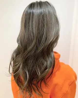 ロング カラー box mico. mutsumiのヘアスタイル