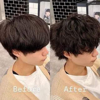 パーマ メンズ メンズ特化 / ツイスパ🔥高林拓斗のヘアスタイル