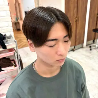メンズ アイブロウ 0円カットモデル募集 /韓国風/吉田 響歌のヘアスタイル