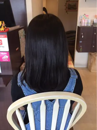 ミディアム 美容室 Jフィドルファドル所属・わきた かずなのヘアスタイル