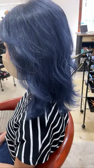 ミディアム 宮本 祥生のヘアスタイル