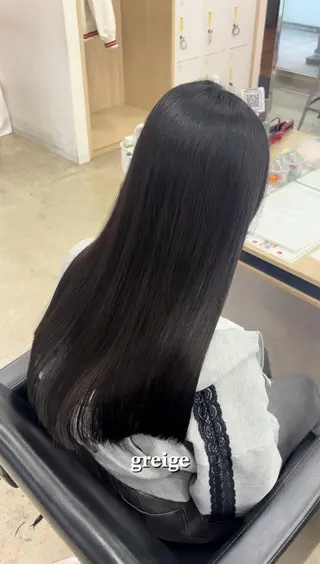 ロング カラー 🪽髪質改善ストレー ト🤍美羽🤍のヘアスタイル