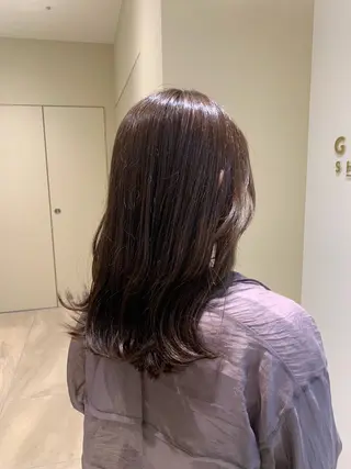 ミディアム カラー 本格ヘッドスパ🌿 ×ヘア　佐藤のヘアスタイル