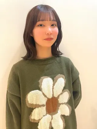 ミディアム 🌈高田大夢似合わせ 透明感カラー🌈のヘアスタイル