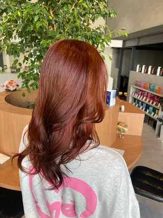 セミロング カラー ayaka |トレンドヘアのヘアスタイル