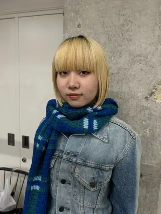 ミディアム 伊藤ほのか /パーマ/ショートのヘアスタイル