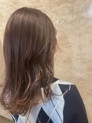 セミロング カラー 🍓 JURiA 🍓のヘアスタイル