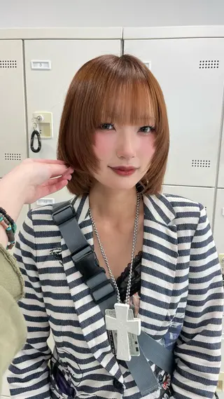 カラー mayu/ブリーチ/ layer/似合わせのヘアスタイル