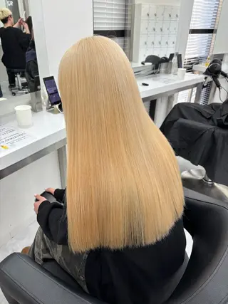 ロング カラー モテ髪💕ハイトーン yuriaのヘアスタイル