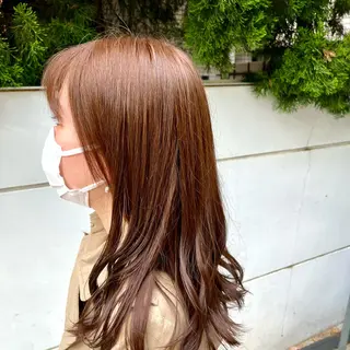 ロング カラー うるツヤハイトーン✨ /西川郁巳のヘアスタイル
