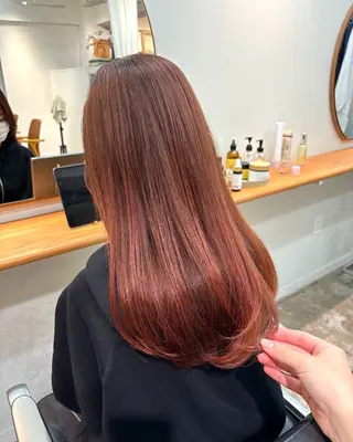 カラー aiko【艶カラー ・ミニモ年内で終了】のヘアスタイル