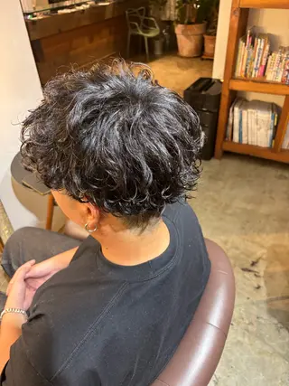 パーマ メンズ 平川 海夢のヘアスタイル