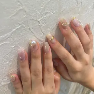 ネイル 《ニュアンスネイル》 risaのネイルデザイン