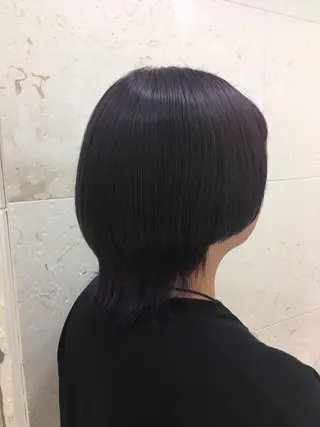 ミディアム カラー 斉藤 貴也のヘアスタイル