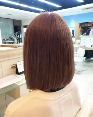 セミロング カラー どんな髪の悩みも解決 します✨田嶋俊一✨のヘアスタイル