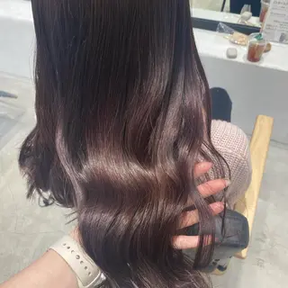 ロング カラー 艶カラー/韓国風ヘア 🩵shioneのヘアスタイル