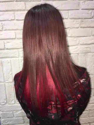 セミロング 🦉静かに過ごしたい 方、個室席🦉タナカのヘアスタイル