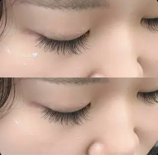 マツエク・マツパ プラスアイ柏東口店所属・無料マツエクモデル 谷畑佑奈のマツエク・マツパデザイン