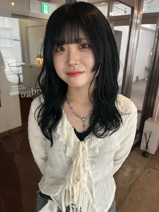 ロング Lodge所属・ヤナギ マサトシのヘアスタイル