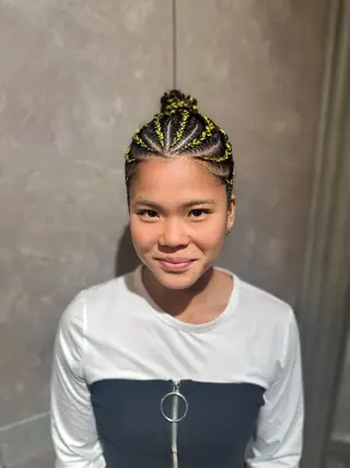 メンズ キッズ BRAIDS💎愛子 大人ハイライト💎のヘアスタイル