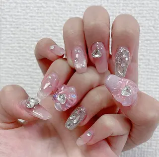 ネイル 🎀ネイルサロン エクラYUI🎀のネイルデザイン