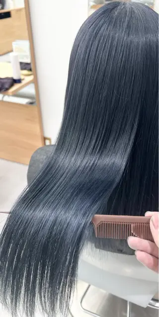 セミロング カラー 【くせ毛さんのお悩み 解決🍀】栗橋のヘアスタイル