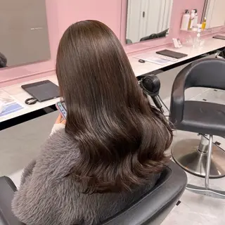 ロング カラー *モデル募集🤍横浜 透明感カラー🫧のヘアスタイル