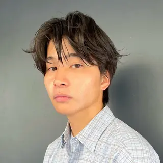 パーマ メンズ 【ブリーチ特化】 イマダナツミのヘアスタイル