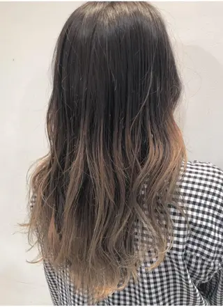 ミディアム カラー 透明感・艶カラー/ 坂田友梨奈のヘアスタイル