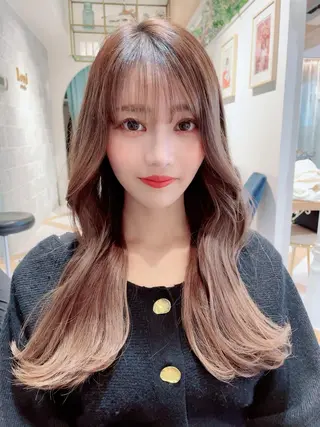 ロング Lond luce心斎橋所属・✨髪質改善✨縮毛矯正 ホウダカズヒロのヘアスタイル