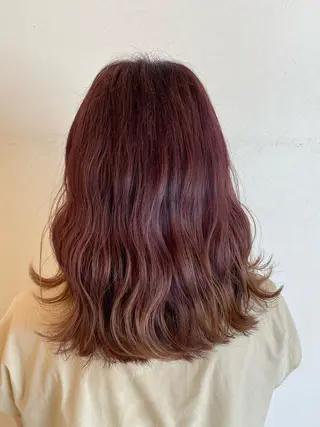 セミロング 清水 有紗のヘアスタイル