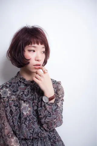 ショート カラー RESBORN所属・長岡 大偉のヘアスタイル