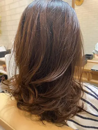ミディアム パーマ 東武練馬ENVY所属・✨🐣小池 ひな🐣✨のヘアスタイル
