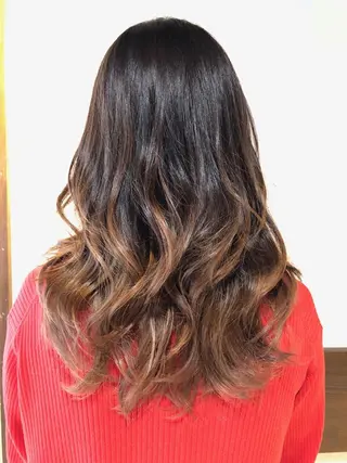 セミロング 冨田 義智のヘアスタイル